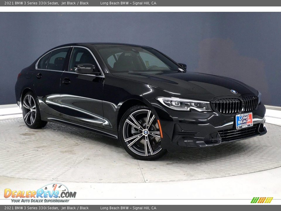 2021 BMW 3 Series 330i Sedan Jet Black / Black Photo #19