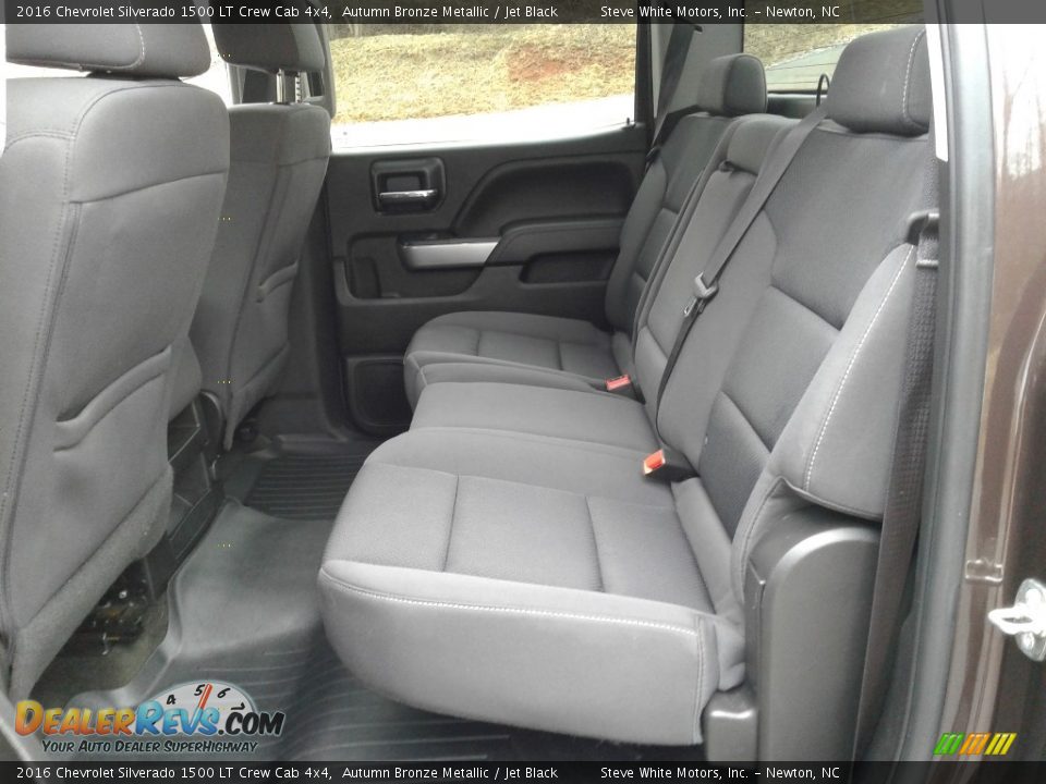2016 Chevrolet Silverado 1500 LT Crew Cab 4x4 Autumn Bronze Metallic / Jet Black Photo #14
