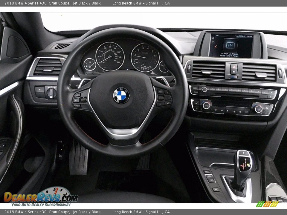 Dashboard of 2018 BMW 4 Series 430i Gran Coupe Photo #4