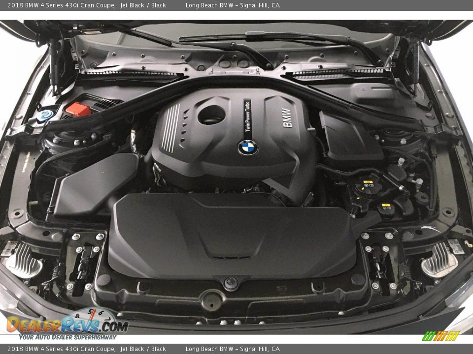 2018 BMW 4 Series 430i Gran Coupe 2.0 Liter DI TwinPower Turbocharged DOHC 16-Valve VVT 4 Cylinder Engine Photo #9