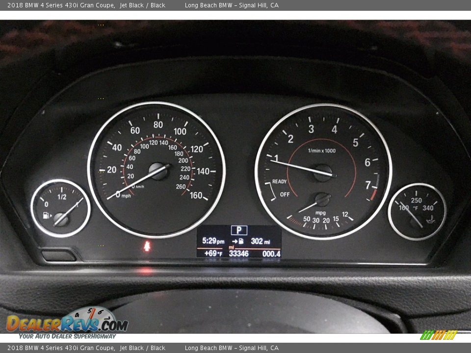 2018 BMW 4 Series 430i Gran Coupe Gauges Photo #20