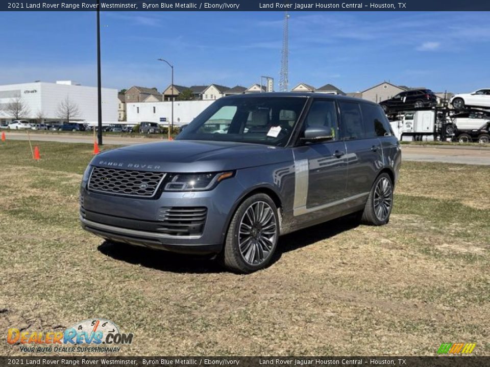 2021 Land Rover Range Rover Westminster Byron Blue Metallic / Ebony/Ivory Photo #1