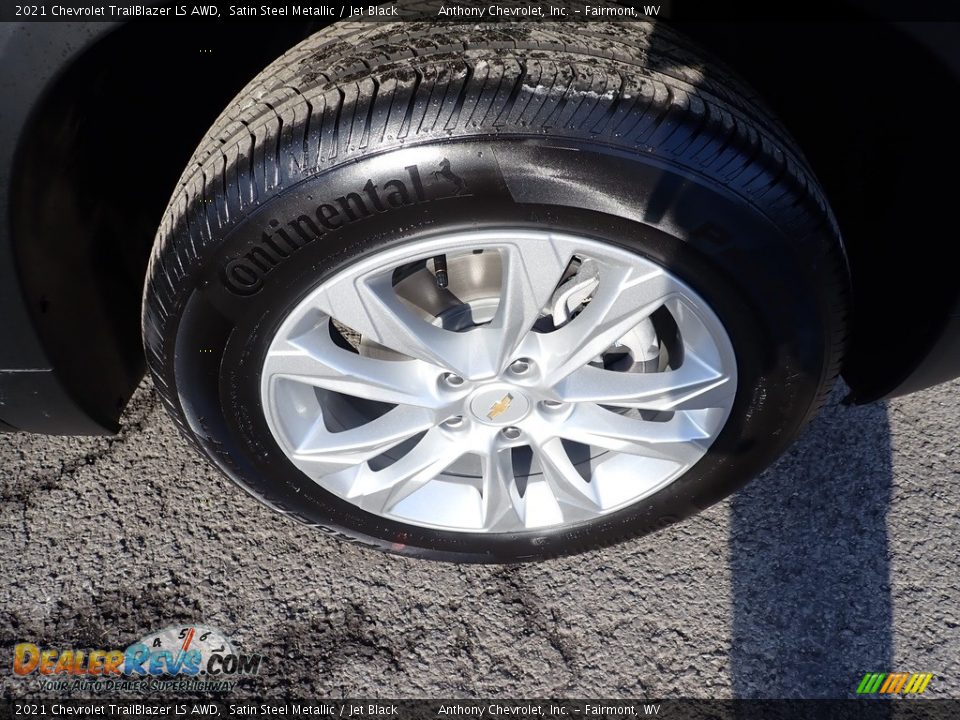 2021 Chevrolet TrailBlazer LS AWD Satin Steel Metallic / Jet Black Photo #2