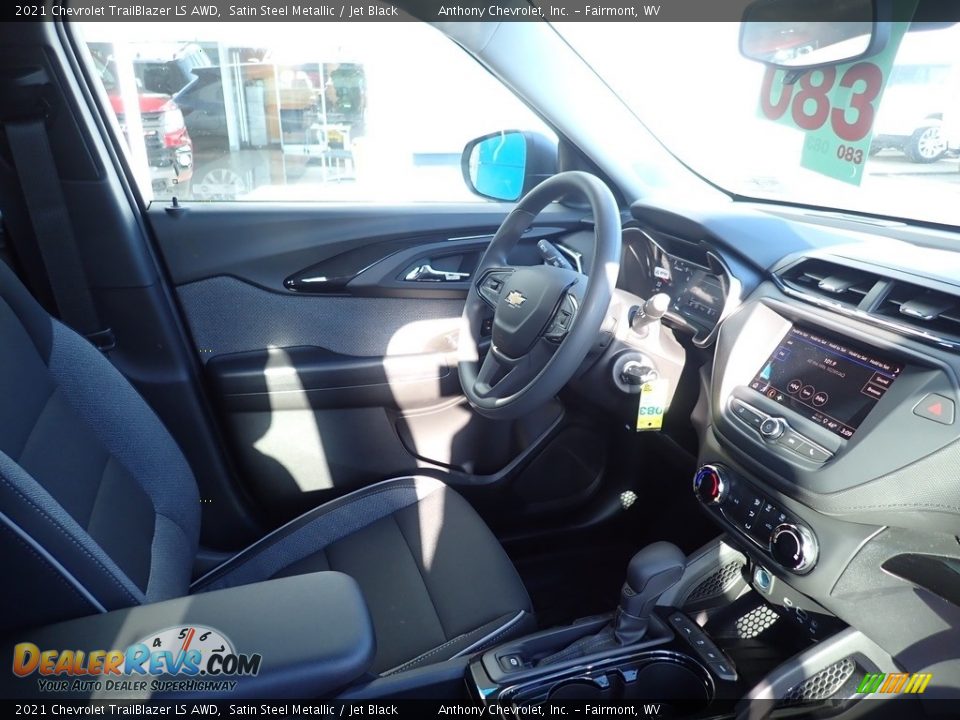 2021 Chevrolet TrailBlazer LS AWD Satin Steel Metallic / Jet Black Photo #10