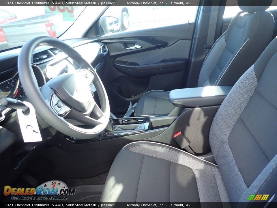 2021 Chevrolet TrailBlazer LS AWD Satin Steel Metallic / Jet Black Photo #13