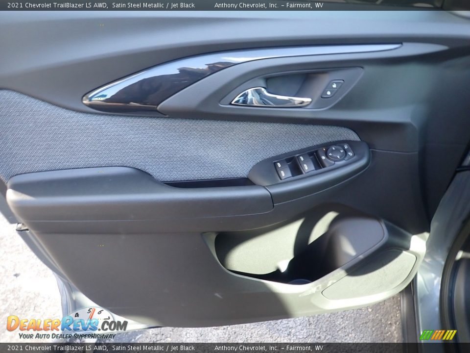 2021 Chevrolet TrailBlazer LS AWD Satin Steel Metallic / Jet Black Photo #14