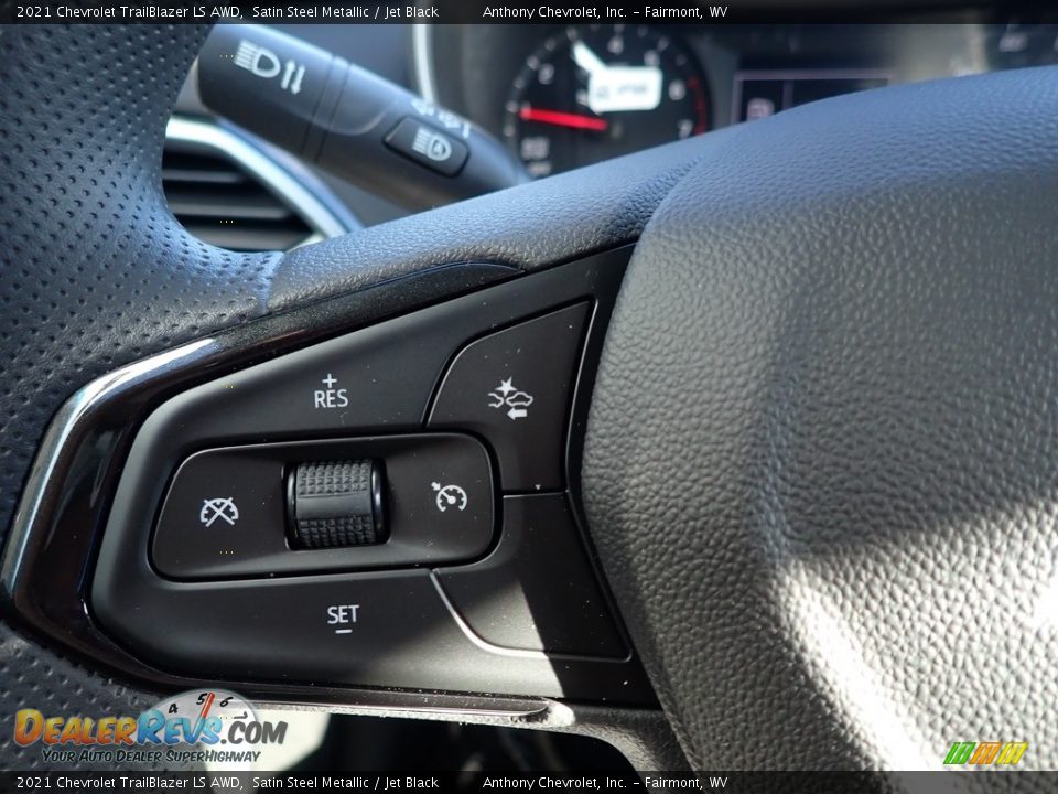 2021 Chevrolet TrailBlazer LS AWD Satin Steel Metallic / Jet Black Photo #19