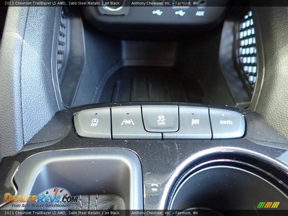 2021 Chevrolet TrailBlazer LS AWD Satin Steel Metallic / Jet Black Photo #20