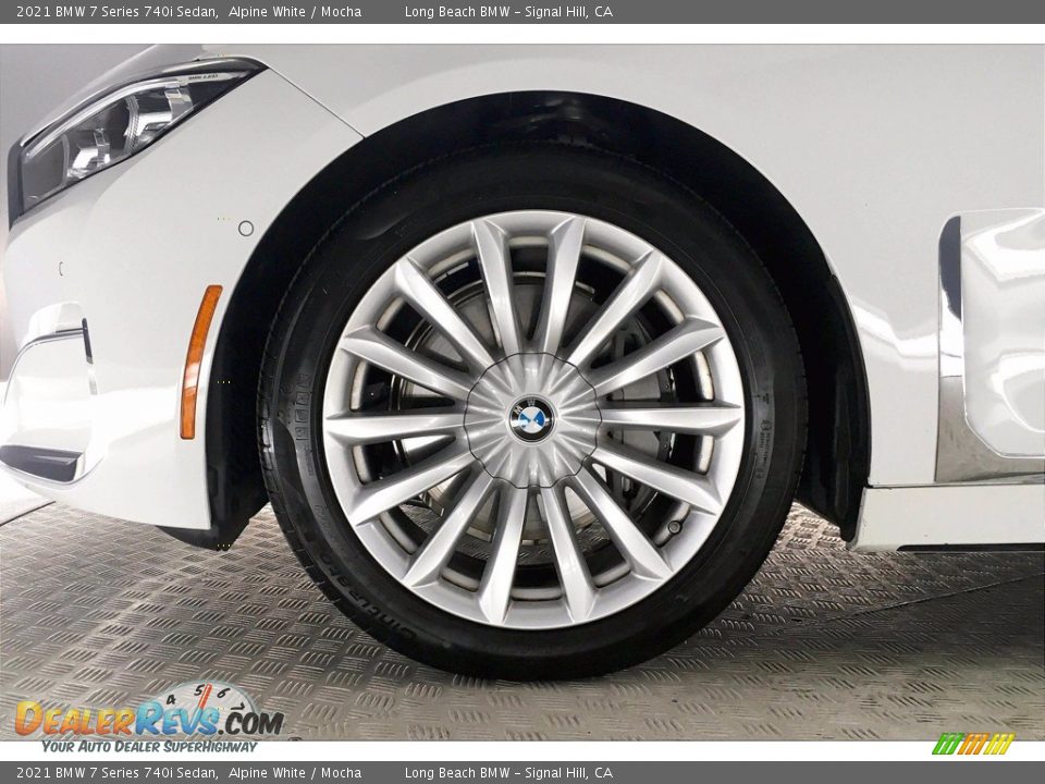 2021 BMW 7 Series 740i Sedan Wheel Photo #8