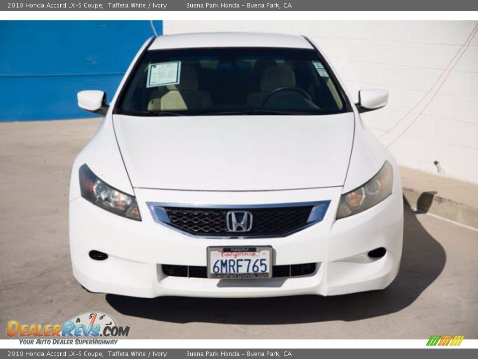 2010 Honda Accord LX-S Coupe Taffeta White / Ivory Photo #7