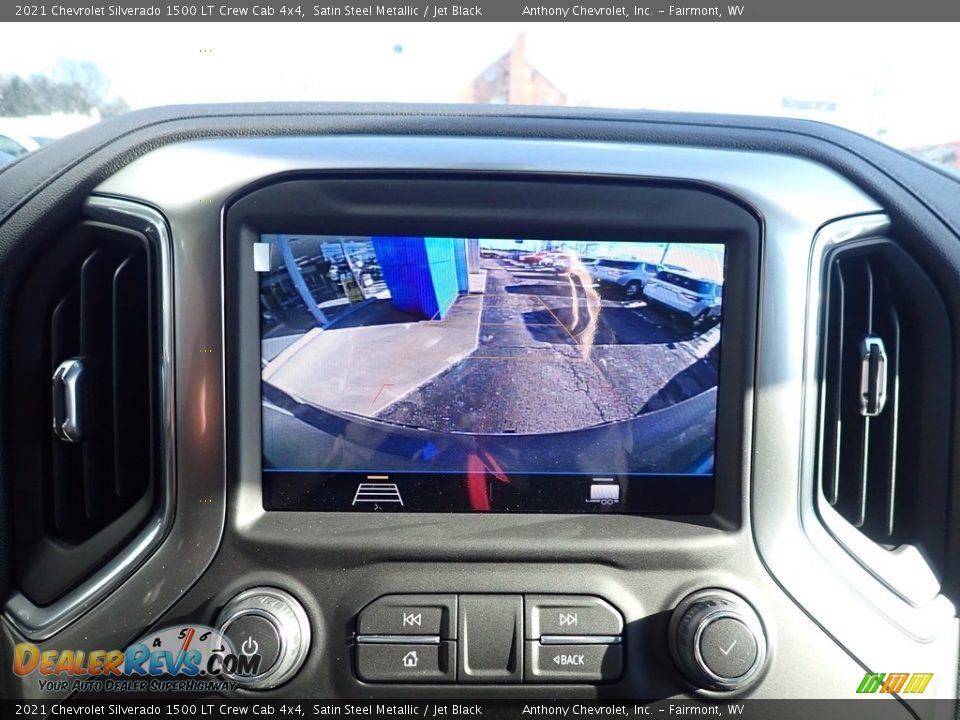 2021 Chevrolet Silverado 1500 LT Crew Cab 4x4 Satin Steel Metallic / Jet Black Photo #16
