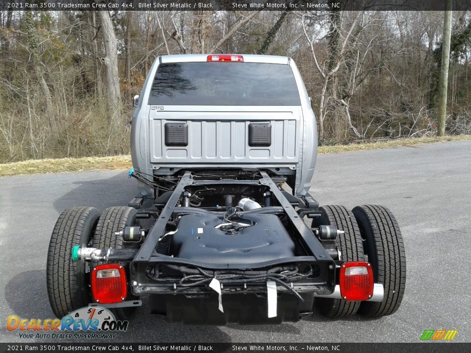 2021 Ram 3500 Tradesman Crew Cab 4x4 Billet Silver Metallic / Black Photo #8