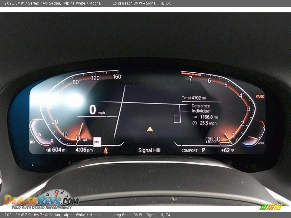 2021 BMW 7 Series 740i Sedan Gauges Photo #20