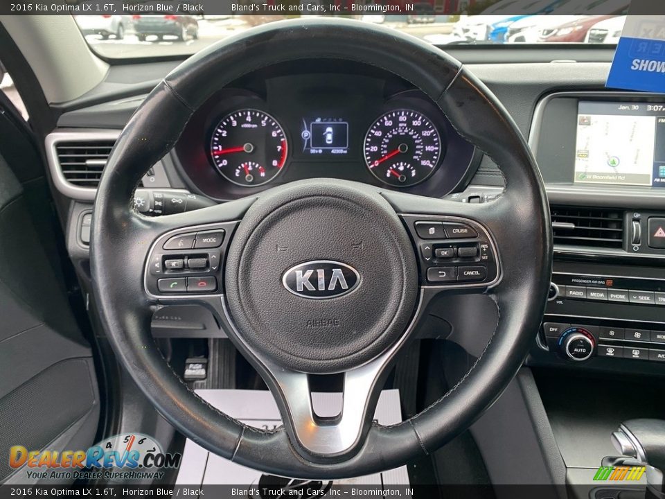 2016 Kia Optima LX 1.6T Steering Wheel Photo #12