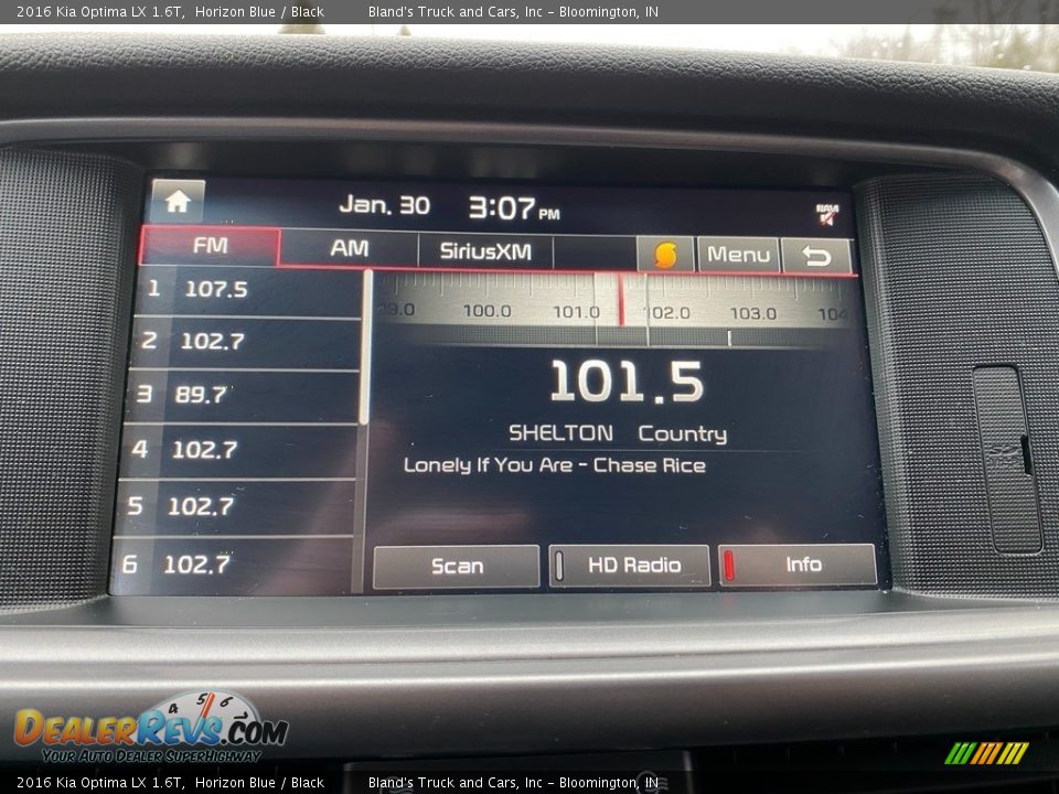 Audio System of 2016 Kia Optima LX 1.6T Photo #18