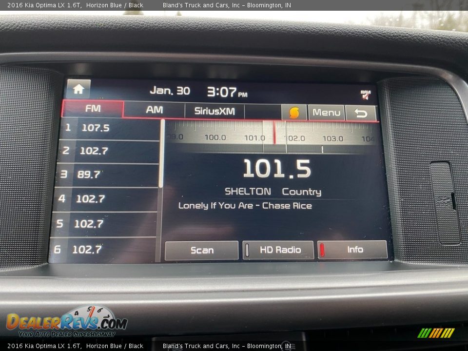 Audio System of 2016 Kia Optima LX 1.6T Photo #18