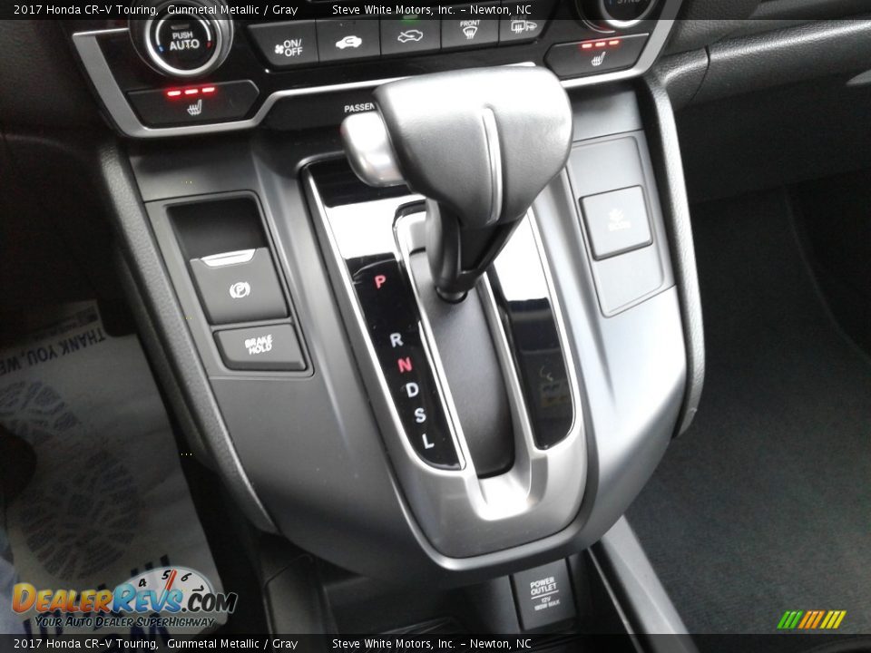 2017 Honda CR-V Touring Gunmetal Metallic / Gray Photo #25