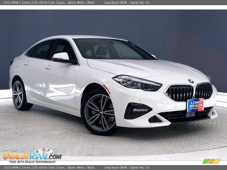 2020 BMW 2 Series 228i xDrive Gran Coupe Alpine White / Black Photo #1