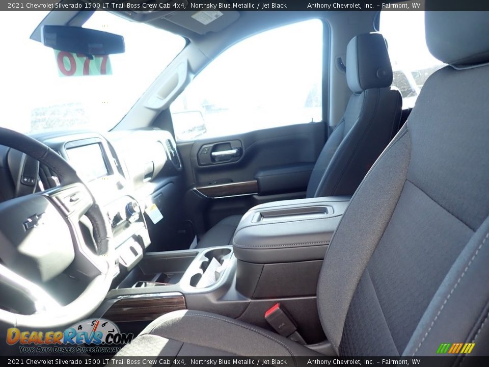 2021 Chevrolet Silverado 1500 LT Trail Boss Crew Cab 4x4 Northsky Blue Metallic / Jet Black Photo #18