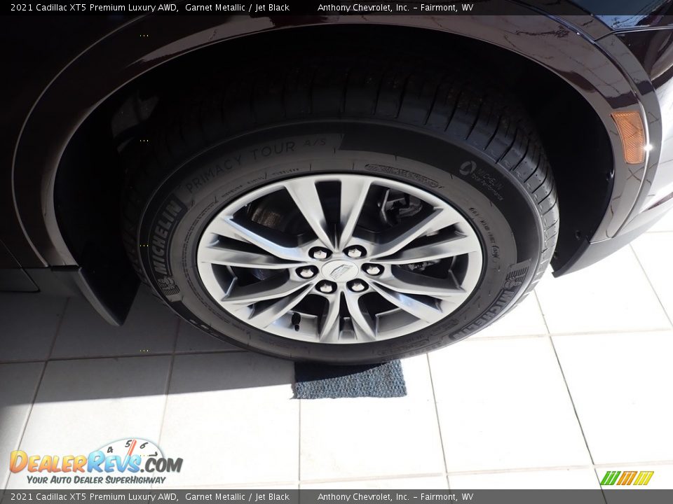 2021 Cadillac XT5 Premium Luxury AWD Garnet Metallic / Jet Black Photo #2