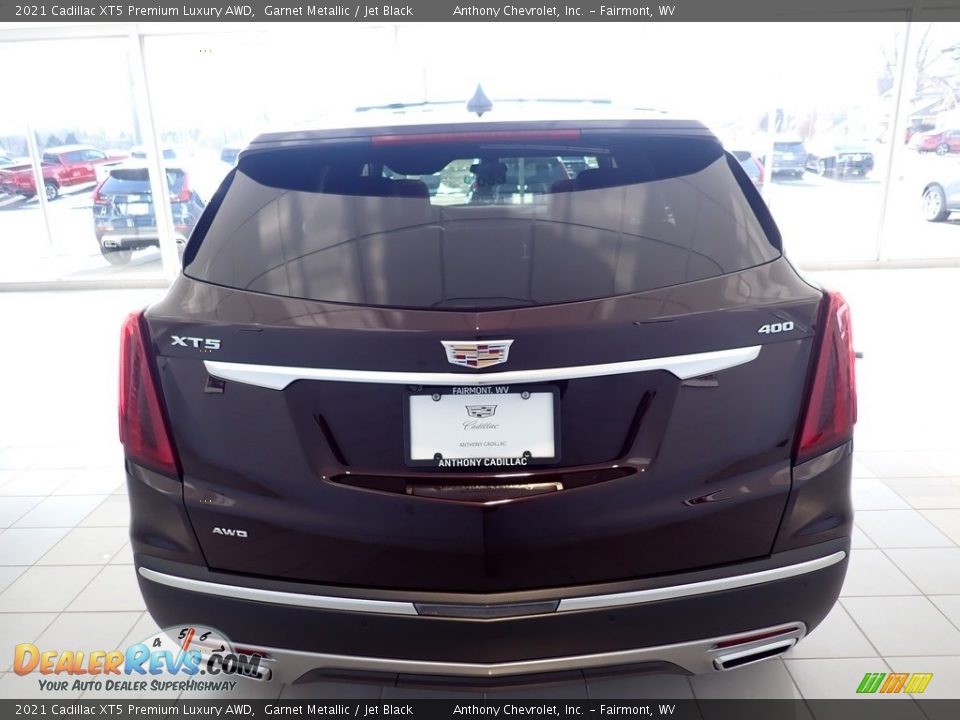 2021 Cadillac XT5 Premium Luxury AWD Garnet Metallic / Jet Black Photo #5