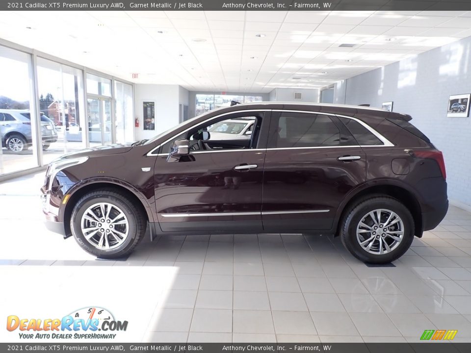 Garnet Metallic 2021 Cadillac XT5 Premium Luxury AWD Photo #7