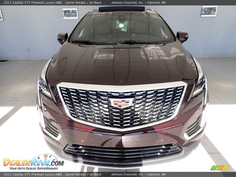 2021 Cadillac XT5 Premium Luxury AWD Garnet Metallic / Jet Black Photo #9