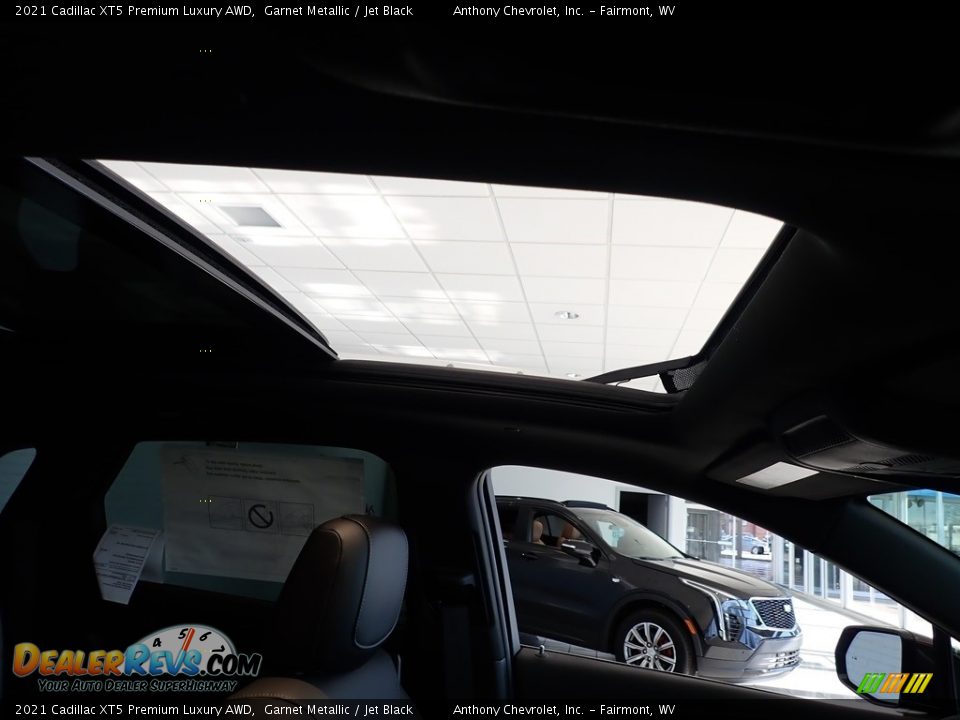 2021 Cadillac XT5 Premium Luxury AWD Garnet Metallic / Jet Black Photo #12