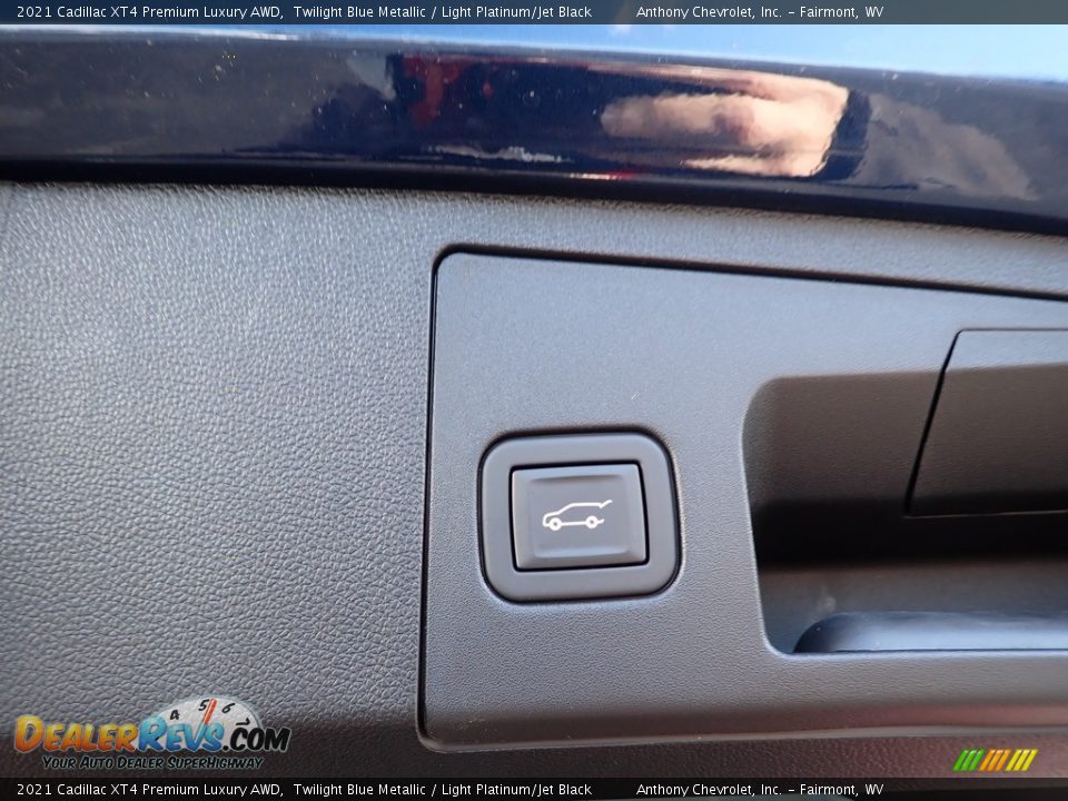 2021 Cadillac XT4 Premium Luxury AWD Twilight Blue Metallic / Light Platinum/Jet Black Photo #8