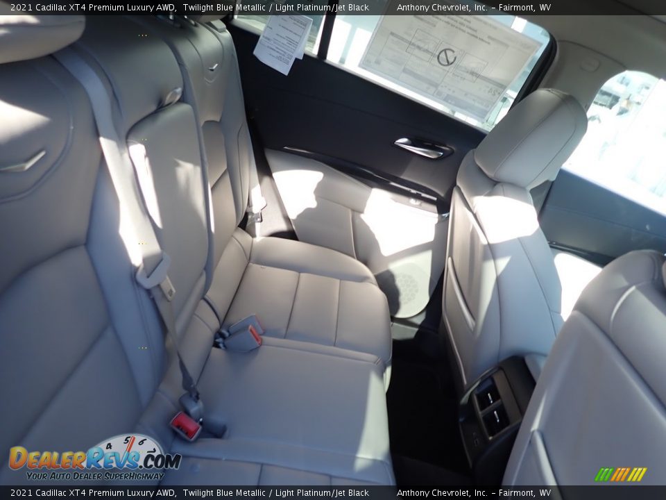 2021 Cadillac XT4 Premium Luxury AWD Twilight Blue Metallic / Light Platinum/Jet Black Photo #9