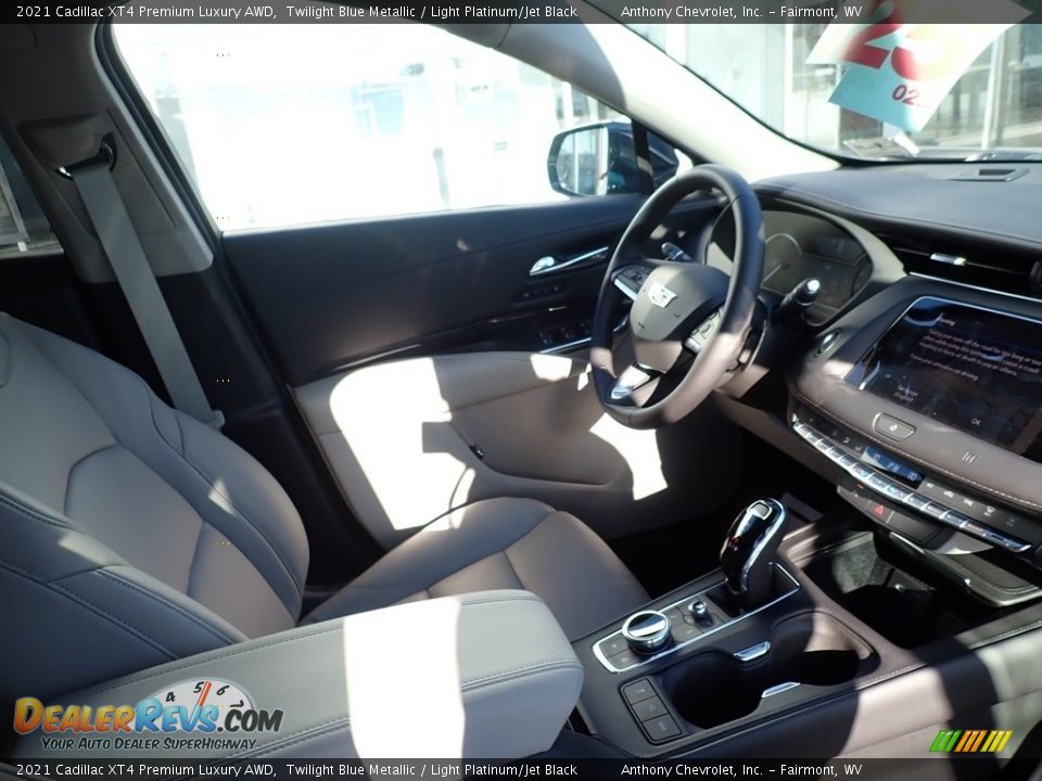 2021 Cadillac XT4 Premium Luxury AWD Twilight Blue Metallic / Light Platinum/Jet Black Photo #11