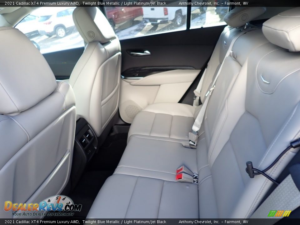 2021 Cadillac XT4 Premium Luxury AWD Twilight Blue Metallic / Light Platinum/Jet Black Photo #12