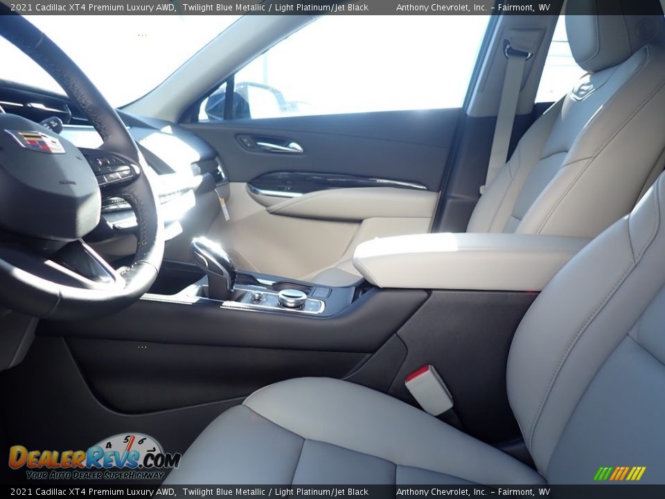 2021 Cadillac XT4 Premium Luxury AWD Twilight Blue Metallic / Light Platinum/Jet Black Photo #13