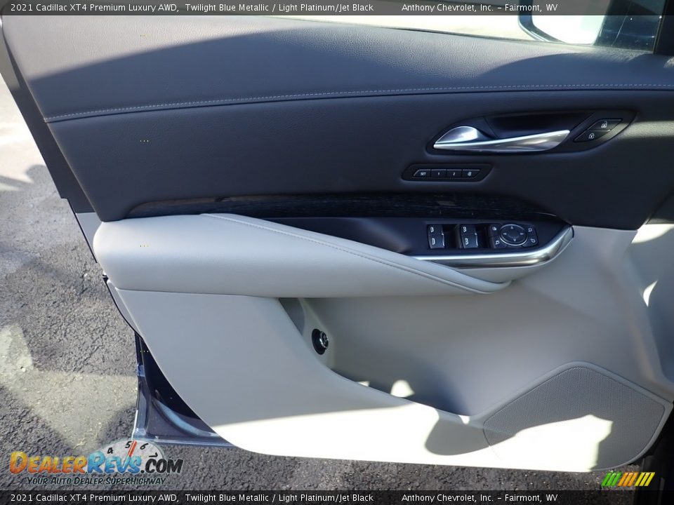 2021 Cadillac XT4 Premium Luxury AWD Twilight Blue Metallic / Light Platinum/Jet Black Photo #14