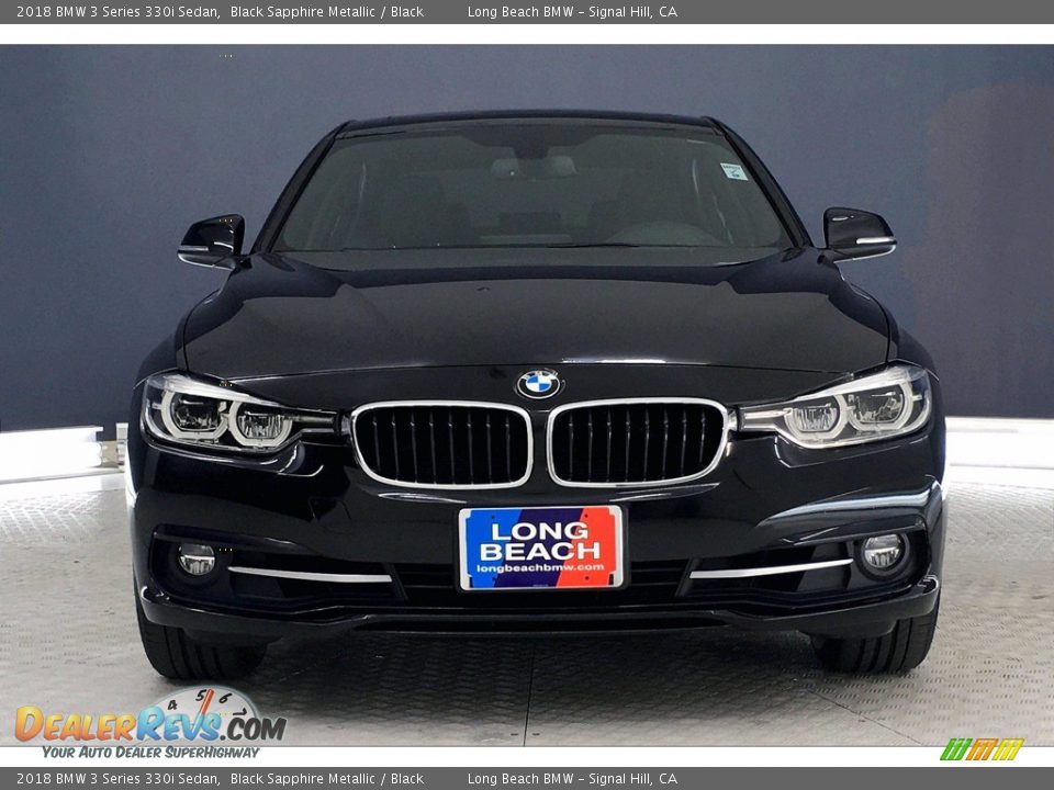 2018 BMW 3 Series 330i Sedan Black Sapphire Metallic / Black Photo #2