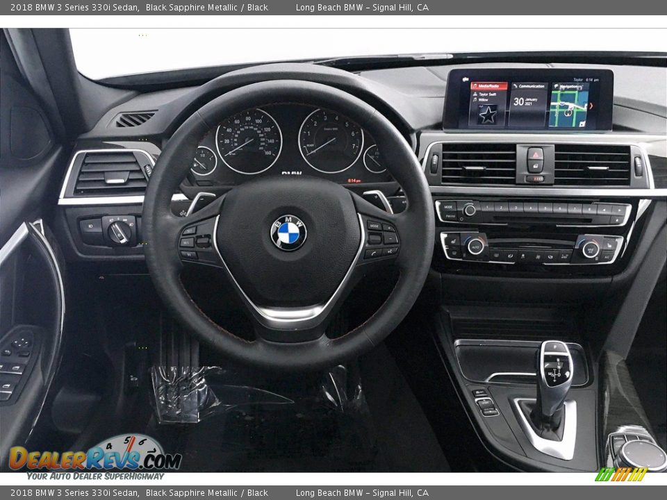 2018 BMW 3 Series 330i Sedan Black Sapphire Metallic / Black Photo #4