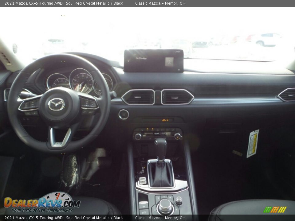 2021 Mazda CX-5 Touring AWD Soul Red Crystal Metallic / Black Photo #3