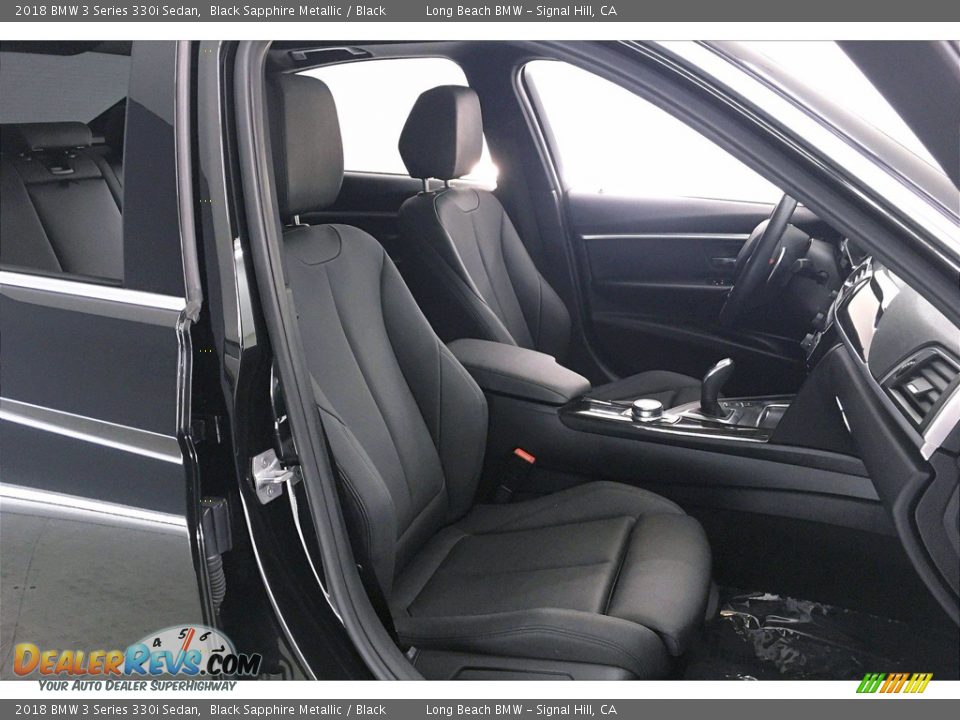 2018 BMW 3 Series 330i Sedan Black Sapphire Metallic / Black Photo #6