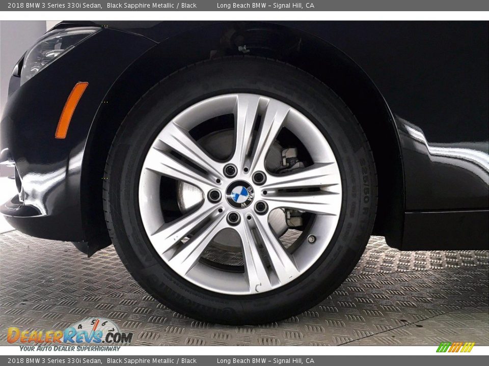 2018 BMW 3 Series 330i Sedan Black Sapphire Metallic / Black Photo #8