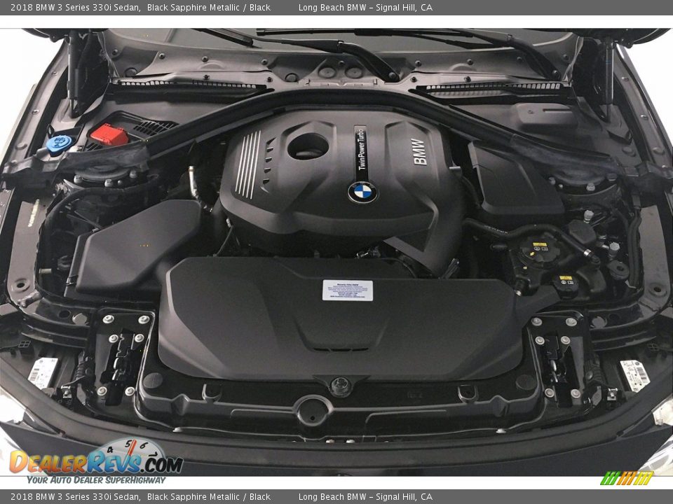 2018 BMW 3 Series 330i Sedan Black Sapphire Metallic / Black Photo #9