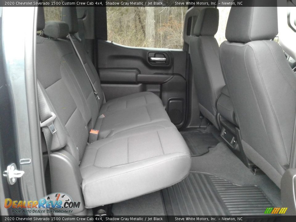 Rear Seat of 2020 Chevrolet Silverado 1500 Custom Crew Cab 4x4 Photo #16