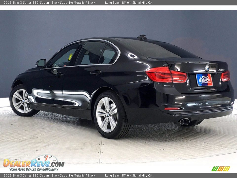 2018 BMW 3 Series 330i Sedan Black Sapphire Metallic / Black Photo #10