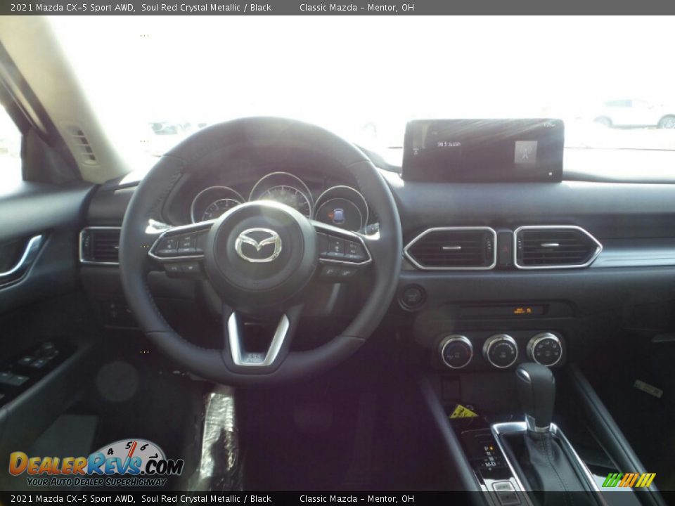 2021 Mazda CX-5 Sport AWD Soul Red Crystal Metallic / Black Photo #4