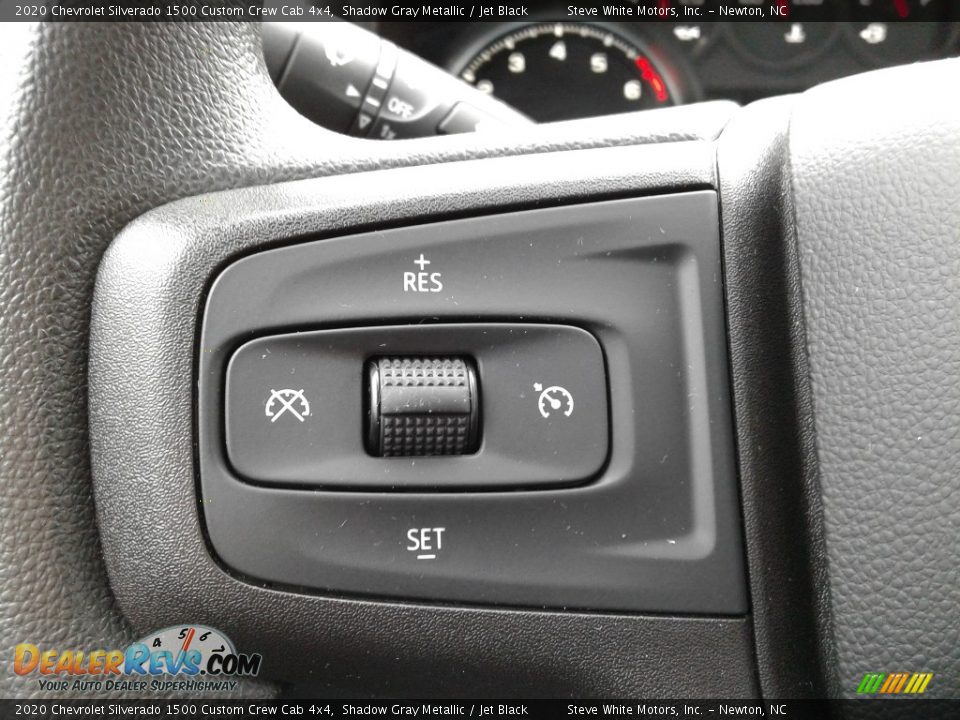 2020 Chevrolet Silverado 1500 Custom Crew Cab 4x4 Steering Wheel Photo #20
