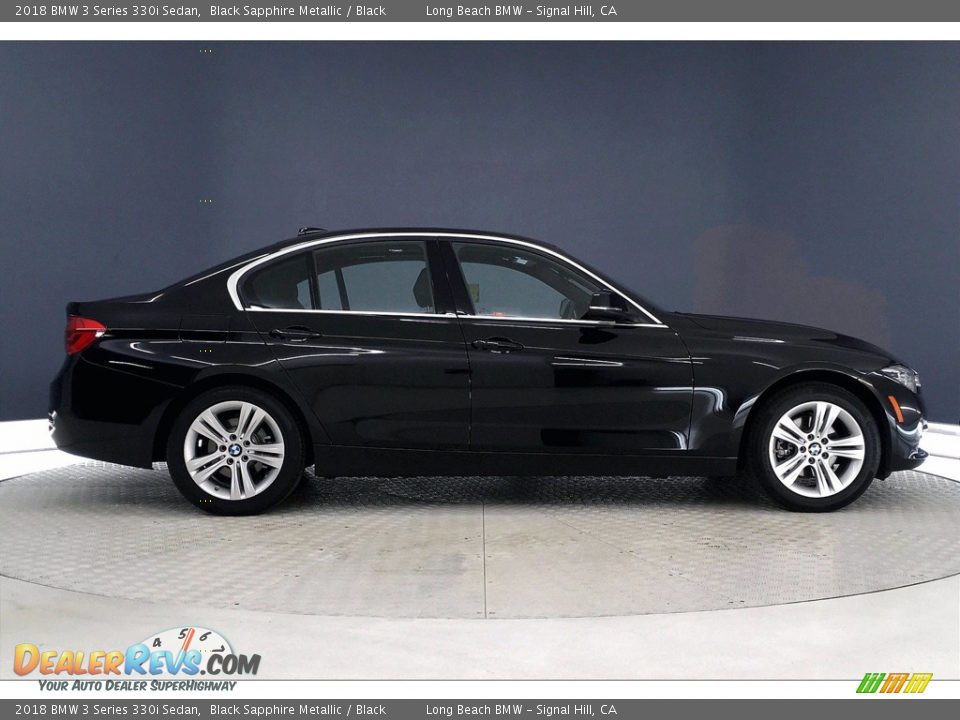 2018 BMW 3 Series 330i Sedan Black Sapphire Metallic / Black Photo #14