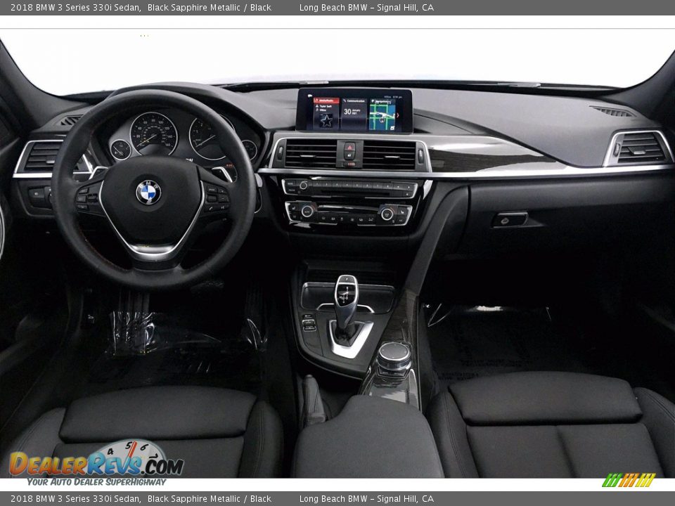 2018 BMW 3 Series 330i Sedan Black Sapphire Metallic / Black Photo #15