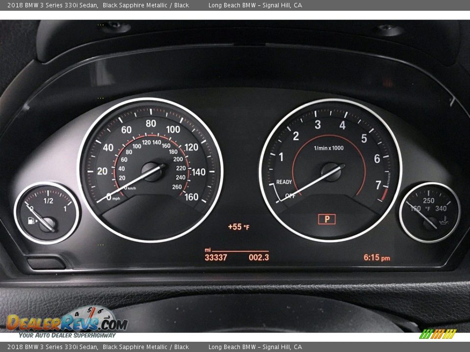 2018 BMW 3 Series 330i Sedan Black Sapphire Metallic / Black Photo #20