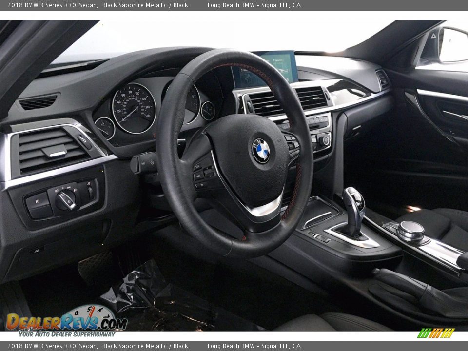 2018 BMW 3 Series 330i Sedan Black Sapphire Metallic / Black Photo #21