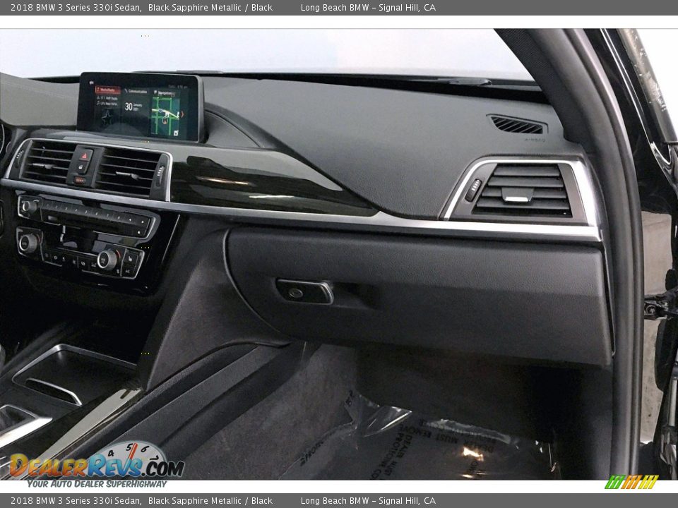 2018 BMW 3 Series 330i Sedan Black Sapphire Metallic / Black Photo #22