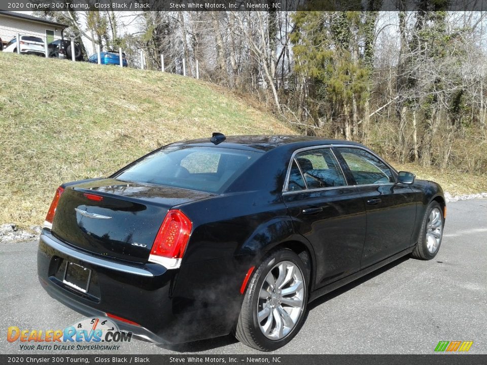 2020 Chrysler 300 Touring Gloss Black / Black Photo #6